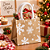 Bolsa Com Alça Floco De Neve Cru/Branco 30cm C/1un Natal Cromus 1045361 - Imagem 8
