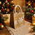 Bolsa Com Alça Floco De Neve Cru/Branco 30cm C/1un Natal Cromus 1045361 - Imagem 9