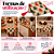 Caminho De Mesa Bola Neve Vermelho/Verde/Branco 34cmx1,82m C/1un Natal Cromus 1087230 - Imagem 7