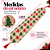 Caminho De Mesa Bola Neve Vermelho/Verde/Branco 34cmx1,82m C/1un Natal Cromus 1087230 - Imagem 6