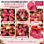 Fita Glitter Rosa 6,3x9,14m Tons Rosados C/1un Natal Cromus 1026265 - Imagem 7