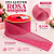 Fita Glitter Rosa 6,3x9,14m Tons Rosados C/1un Natal Cromus 1026265 - Imagem 6