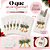 Guardanapo Papel Porta Talher Sino Ouro/Verde 10X20cm C/6 Folhas Cromusa 3110525 - Imagem 8