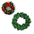 Guirlanda Folhas Verde 45x45cm C/1un Natal Cromus 1056030 - Imagem 10