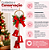 Enfeite Pendurar Sinos Com Laço Vermelho 45cm C/1un Natal Cromus 1097876 - Imagem 4