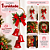 Enfeite Pendurar Sinos Com Laço Vermelho 45cm C/1un Natal Cromus 1097876 - Imagem 7