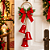 Enfeite Pendurar Sinos Com Laço Vermelho 45cm C/1un Natal Cromus 1097876 - Imagem 5