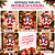 Decoração Natal Papai Noel Em Pé Presente Vermelho/Marrom 60cm C/1un Cromus 1049914 - Imagem 7