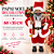 Decoração Natal Papai Noel Em Pé Presente Vermelho/Marrom 60cm C/1un Cromus 1049914 - Imagem 1