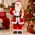 Decoração Papai Noel Em Pé Segurando Presente Vermelho 90cm C/1un Natal Cromus 1690024 - Imagem 5