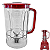 Copo para Liquidificador Philco - PLQ1400  Verm. Com Tampa - Imagem 1