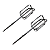 KIT 2 BATEDOR PARA BATEDEIRA CADENCE JOLIE / BAT401 ORIGINAL - Imagem 1