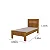 Cama de Solteiro Safira Tcil  Cinamomo (Flex) - Imagem 2