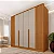 Guarda Roupa Guarani 6 Portas 4 Gavetas Tcil Cinamomo/off white - Imagem 1