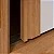 Guarda Roupa Nice 3 Portas 2 Gavetas s/espelho Lopas Amendoa Clean/Off white - Imagem 4