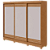 Guarda Roupa Nice 3 Portas 2 Gavetas s/espelho Lopas Amendoa Clean/Off white - Imagem 1