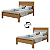Cama de Casal Athenas Lopas Amendoa Clean - Imagem 6