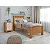Cama de Solteiro Athenas Lopas Amendoa/off white/Amendoa (Flex) - Imagem 1
