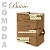 Cômoda Baiao 4 gavetas Lopas Amendoa Clean - Imagem 5