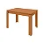 Mesa de Jantar Athenas Lopas Amendoa Clean - Imagem 1