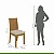 Kit 4 cadeiras Athenas Lopas Amendoa Clean - Imagem 2