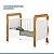 Berço Minicama Soninho Tigus Branco/Madeirado - Imagem 6