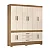 Guarda Roupa New Murano 10 Portas 3 Gavetas Demobile Amendola/Off white - Imagem 2