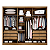 Guarda Roupa Robust Plus  6 Portas 8 Gavetas Novo Horizonte Cumaru - Imagem 4
