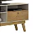 Rack Houston 1 Porta Valdemovies Off white/Cinamomo - Imagem 3