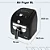 Fritadeira Air Fryer Ref1003 Itatiaia 8L 127V - Imagem 4