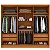 Guarda Roupa 6 Portas Cataguases Tcil  Cinamomo/Off White - Imagem 3