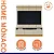 Home Monaco Central Valdemóveis Off White/Cinamomo - Imagem 3