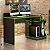 Mesa de Computador Gamer Valdemóveis Preto/Verde - Imagem 1