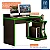 Mesa de Computador Gamer Valdemóveis Preto/Verde - Imagem 2