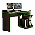 Mesa de Computador Gamer Valdemóveis Preto/Verde - Imagem 8