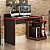Mesa de Computador Gamer Valdemóveis Preto/Vermelho - Imagem 1