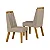 Mesa de Jantar Liz Leifer Freijo/Off White - Imagem 4