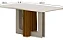Mesa de Jantar Sofia Leifer 1,60 Freijó/Off - Imagem 3