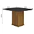 Mesa de Jantar Napoli 90x90  Leifer  Decor/Chumbo - Imagem 2