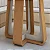 Mesa de Jantar Sintonia 160 Lopas Amendoa Clean/Off White - Imagem 6