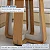 Mesa de Jantar Sintonia 160 Lopas Amendoa Clean/Off White - Imagem 4