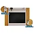 Painel Extensível DJ Moveis Trend Freijo/Off White - Imagem 4