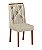 Cadeira Jasmim Ouro Decor  Bege - Imagem 1