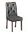 Cadeira Jasmim Ouro Decor  Cinza - Imagem 1