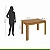 Mesa c/ 4 Cadeiras Athenas 1,20 Lopas Amendoa clean/ Tecido Boucle Bege - Imagem 11