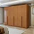 Guarda Roupa Bertha 6 Portas 2 Gavetas Lopas Amendoa Clean - Imagem 1