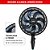 Ventilador VE7C 40cm Arno 110v - Imagem 7
