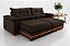 Sofá Ibiza Evidence 1,00 Marrom - Imagem 1