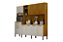 Armário de Cozinha Lexus 9 Portas 2 Gavetas CHF Cinamomo/off white/ Acetinado - Imagem 2