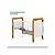 Berço Minicama Soninho Tigus Branco/Amadeirado + Colchão Baby Sleep 130x70x10 - Imagem 7